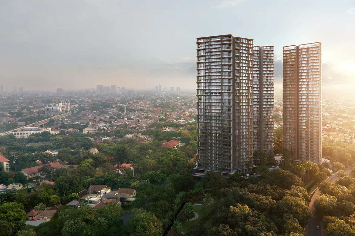 Arsitektur Mewah dan Kawasan Hijau Savyavasa Residences Dharmawangsa